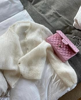 トップス archive full-button MOHAIR KNIT CARDIGAN 2nd archive/ Mohair Knit Cardigan | BINGOSTAR ・